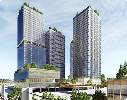 서울역 북부역세권 개발사업 조감도