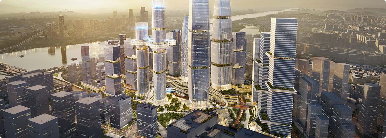 용산서울코어 조감도